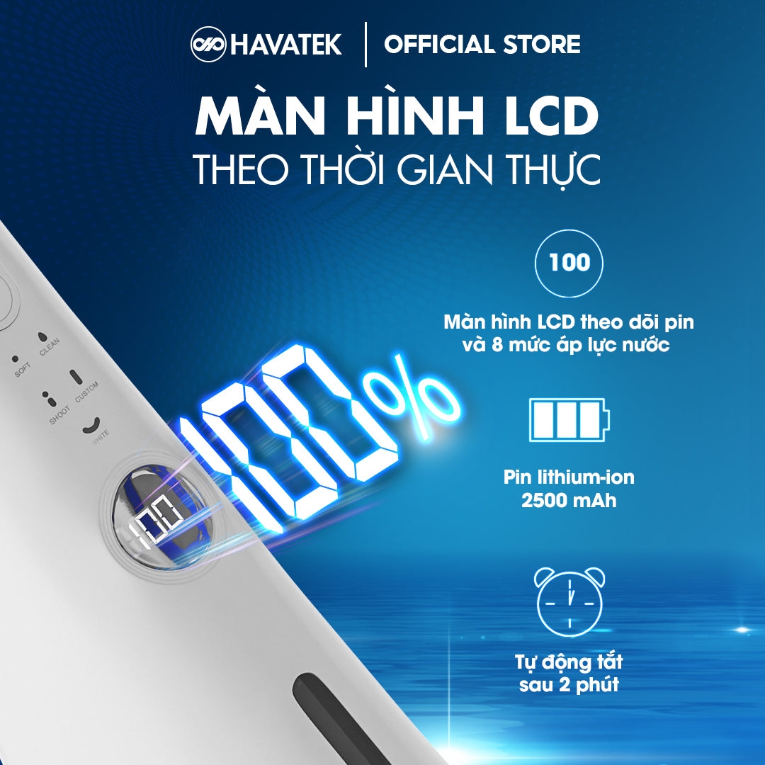 Máy tăm nước cao cấp HAVATEK